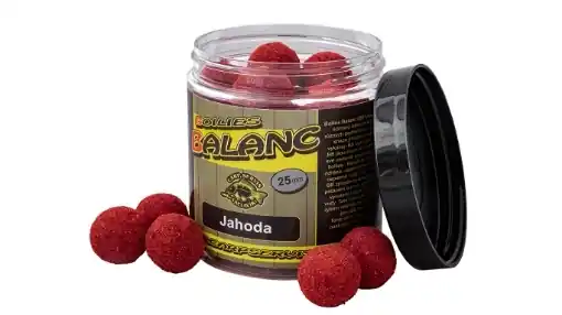CSV Boilies Balanc, 120 g / 25 mm / Erdbeere Nejlepší Cena