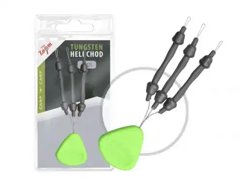 Carp Zoom Závěsky Tungsten Heli Chod - 3 ks / 4 cm Ihned K Objednání