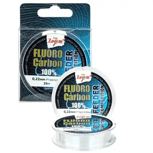 Carp Zoom Fluorocarbon Leader 25m 0.20mm 3.54kg Sezónní Sleva