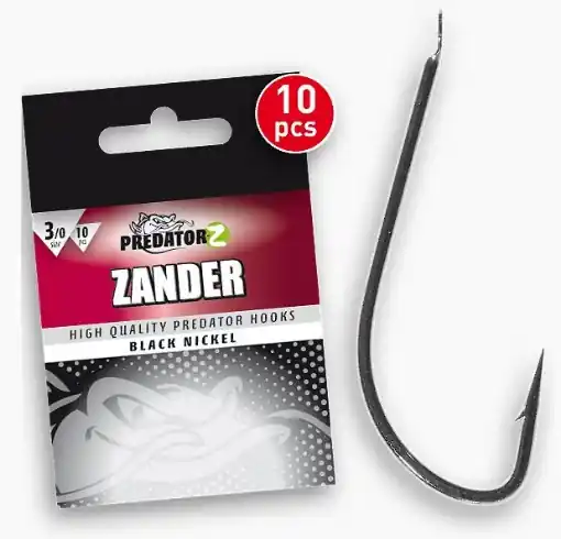 Carp Zoom Raubfischhaken Zander - 10 Stk. / Gr. 1 Odeslání Ihned
