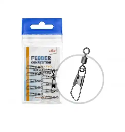 Objednat Nyní Carp Zoom Émerillon Rolling avec Agrafe FC - 10 pcs / T8