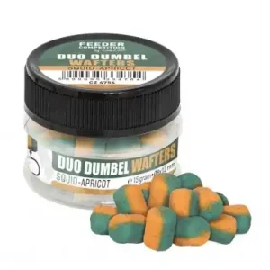 Carp Zoom Duo Dumbells Wafters - 15 g / Calamar-Aprikose Tovární Cena