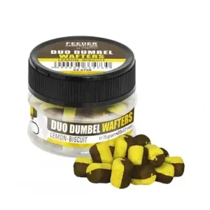 Akční Cena Carp Zoom Duo Dumbells Wafters - 15 g / Citrón-Keks