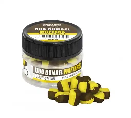 Carp Zoom Duo Dumbells Wafters - 15 g / Citron-Biscuit Nízká Cena