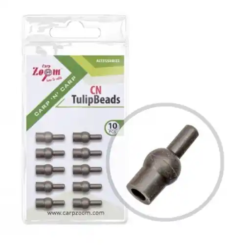 Pouze Dnes Carp Zoom Protecteur de Nœud Tulip Beads - 10 pcs