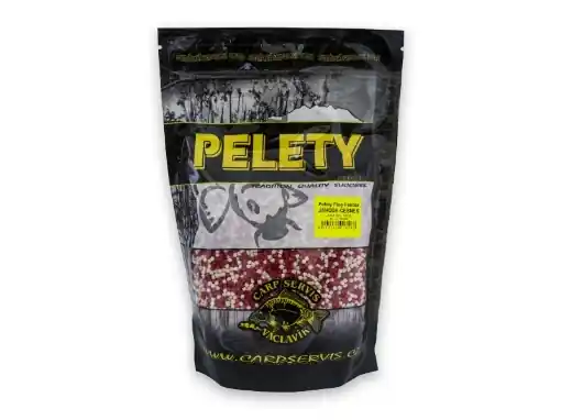 Výprodej CSV Fluo Feeder Pellets - 700 g / Erdbeere-Knoblauch