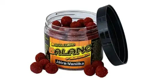 Časově Omezené CSV Boilies Balanc Feeder, 80 g / 12 mm / Wątroba-Wanilia