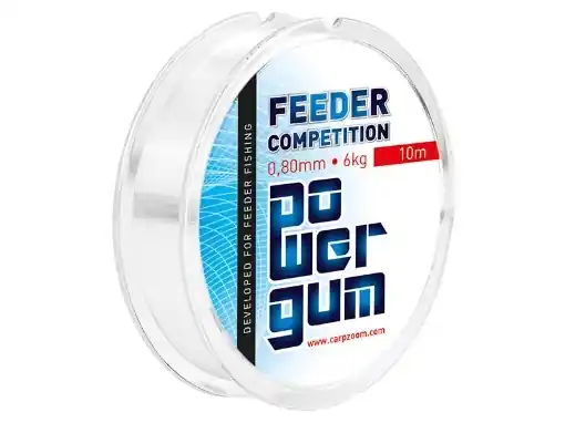 Nejlepší Volba Carp Zoom Feederová guma Power Gum - 10 m / 1,0 mm / 8 kg