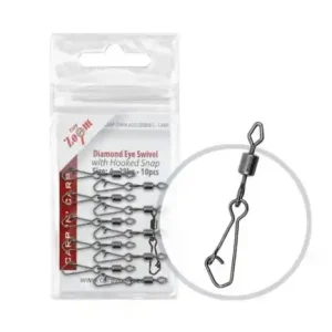 Carp Zoom Émerillon avec Agrafe - 10 pcs / T4 Vysoce Kvalitní