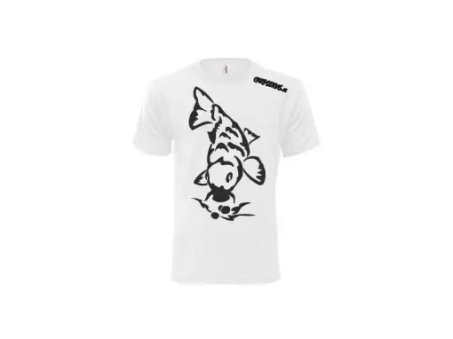 CSV T-Shirt Carp Servis Karpfen - Weiß / Gr. XL Tovární Cena