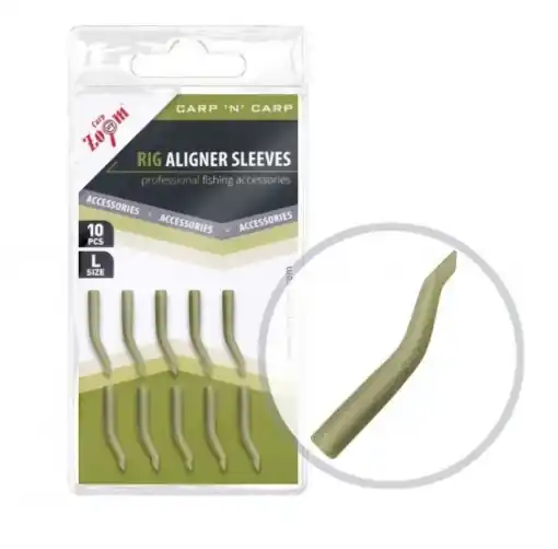 Must-Have Carp Zoom Rig Aligner Sleeve - 10 pcs / Size L
