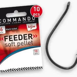 Vysoce Kvalitní Carp Zoom Feeder Soft Pellet Haken - 10 Stk. / Gr. 8