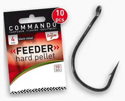 Zlevněný Carp Zoom Hameçons Feeder Hard Pellet - 10 pcs / T10
