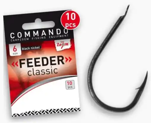 Cenově Výhodný Carp Zoom Háčky Feeder Classic - 10 ks / Vel. 12