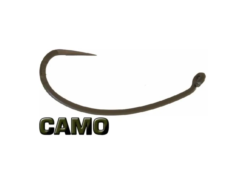 Háčky Carp System Camo CKB bez protihrotu - 10 ks Nová Kolekce