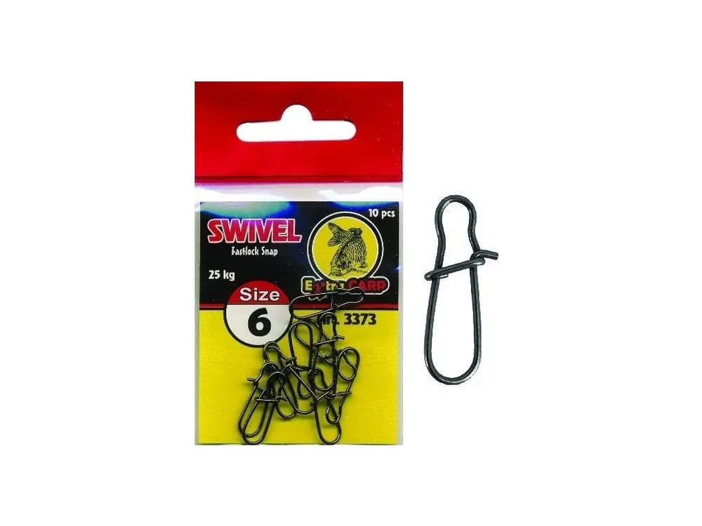 Extra Carp Fastlock Snap karabinky - 10 ks Super Cena