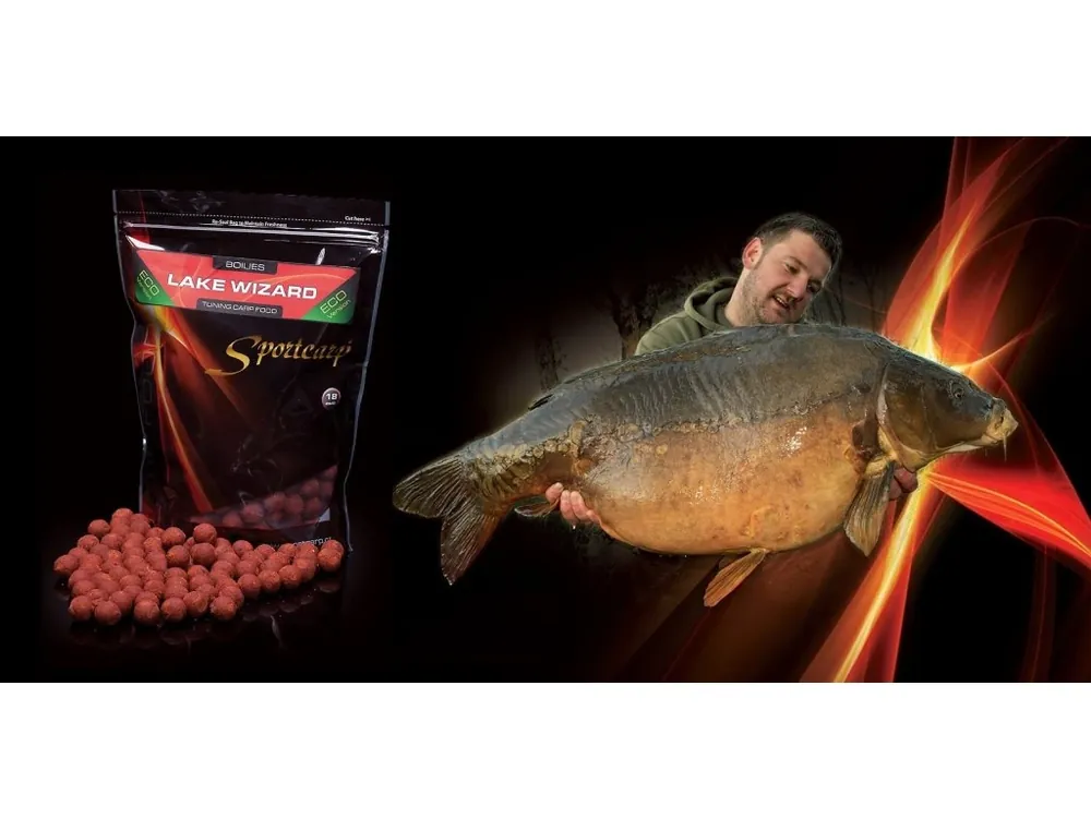 Novinka Sportcarp boilies Lake Wizard 1 kg