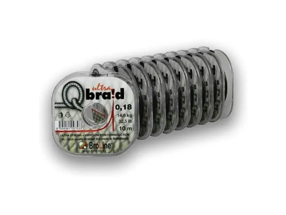 Objednat Nyní Broline Q Braid Ultra pletená šňůra 7 m/10 m