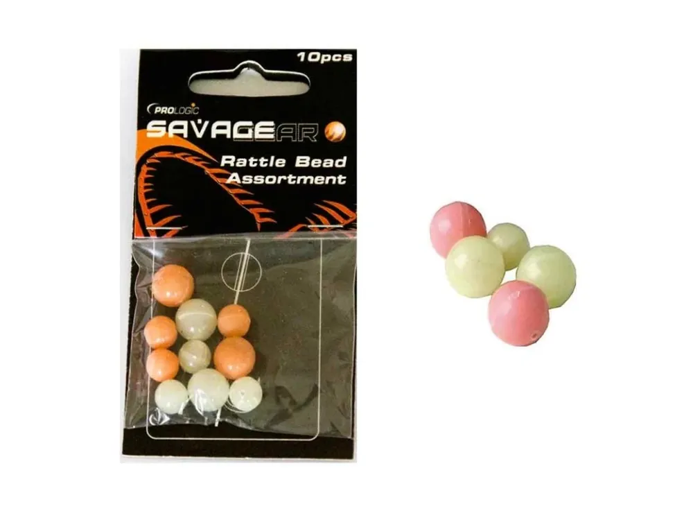 Hit Sezóny Chrasticí korálky Savage Gear Rattle Bead Assortment