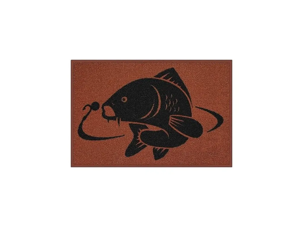 Tovární Cena Delphin rohožka Kapr - 60 x 40 cm