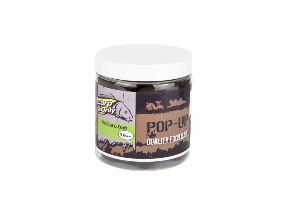 Výhodná Nabídka Plovoucí boilies Carp Only Pop Up Halibut & Crab 80 g