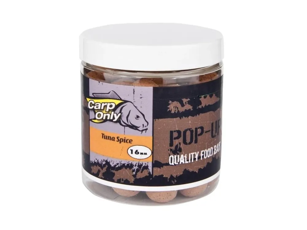 Plovoucí boilies Carp Only Pop Up Tuna Spice 80 g Cenová Bomba