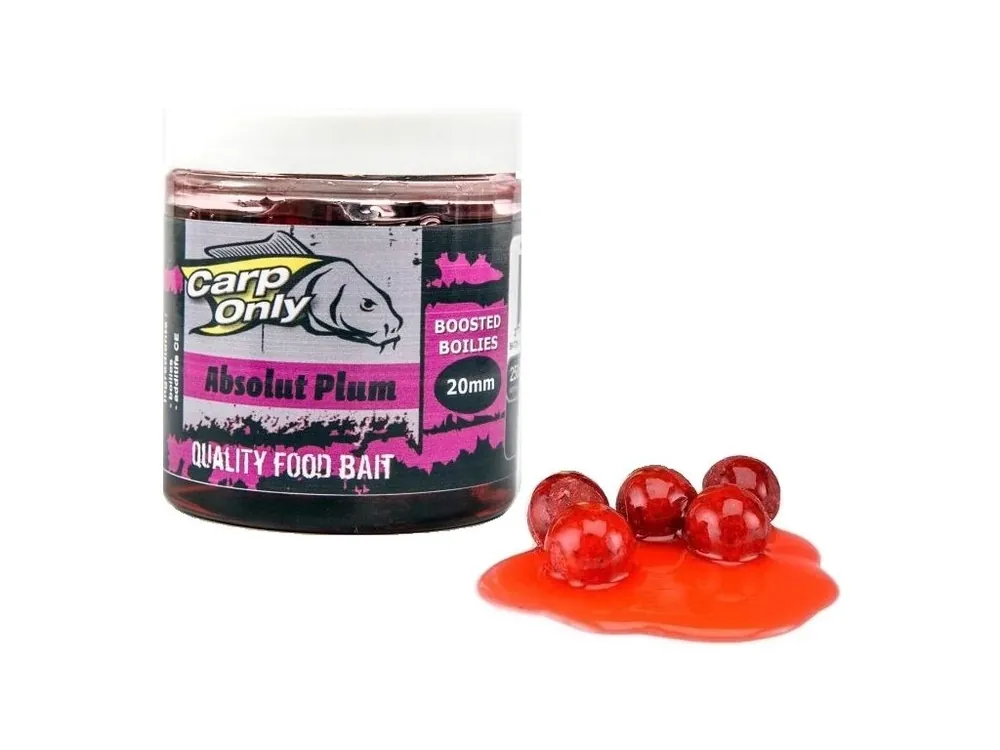 Dokud Zásoby Vydrží Boilies v dipu Carp Only Absolut Plum 250 ml