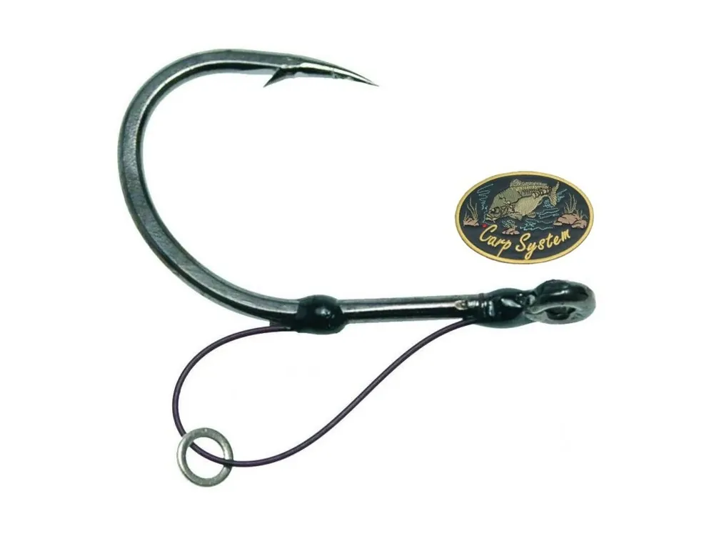 Sezónní Sleva Háčky s kroužkem Carp System ER - 5 ks