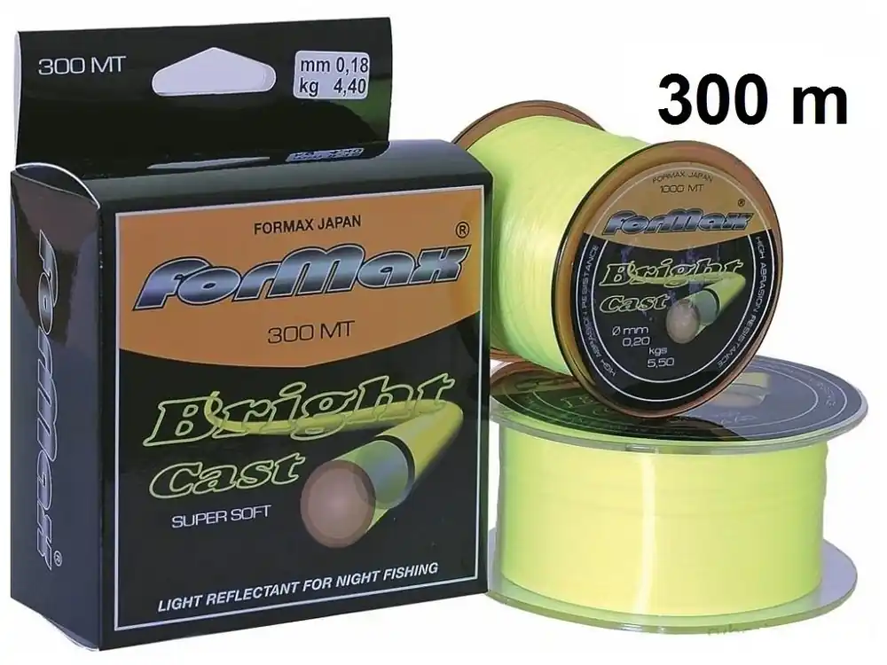 Vlasec Formax Bright Cast 300 m Ověřený