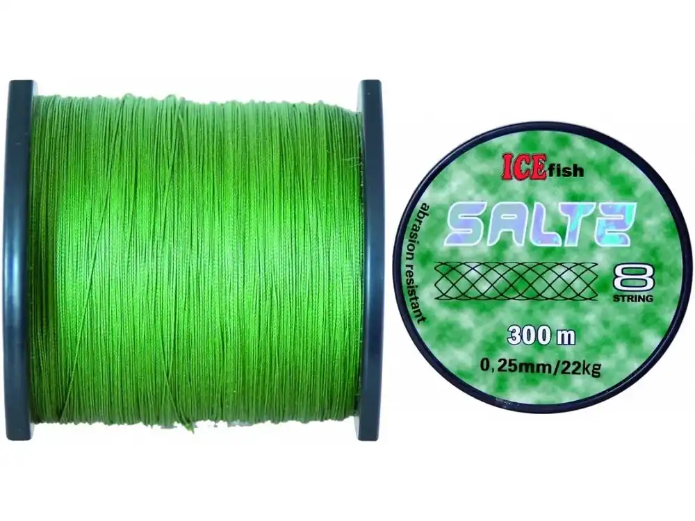 Pouze Dnes Pletená šňůra ICE Fish Saltz 8 String - 300 m