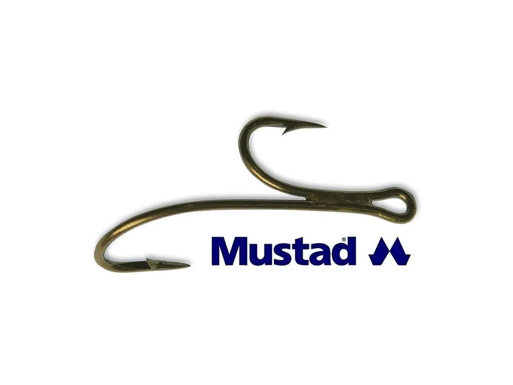 Mustad dvojháčky Ryder Double Hook 35890-BR - 10 ks Levný