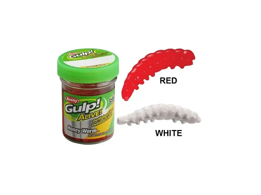 Ihned K Objednání Berkley Gulp Alive Honey Worms vosí larvy 2,5 cm - 25 ks
