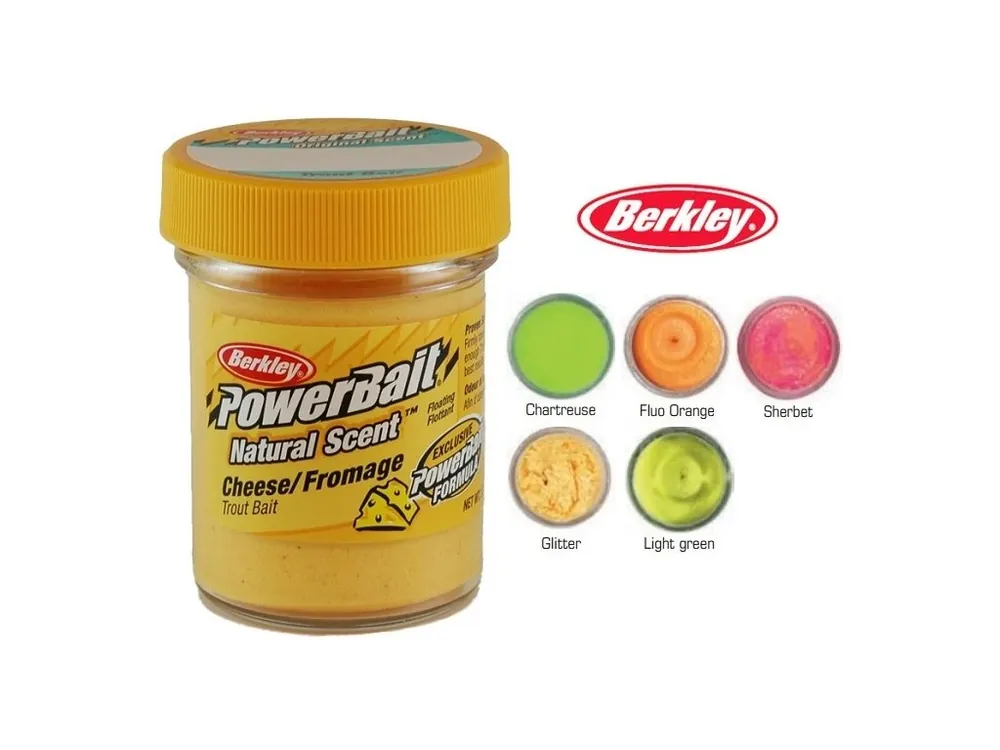 Berkley PowerBait Natural Scent Cheese Trout Bait sýrové těsto na pstruhy - 50 g Cenová Bomba