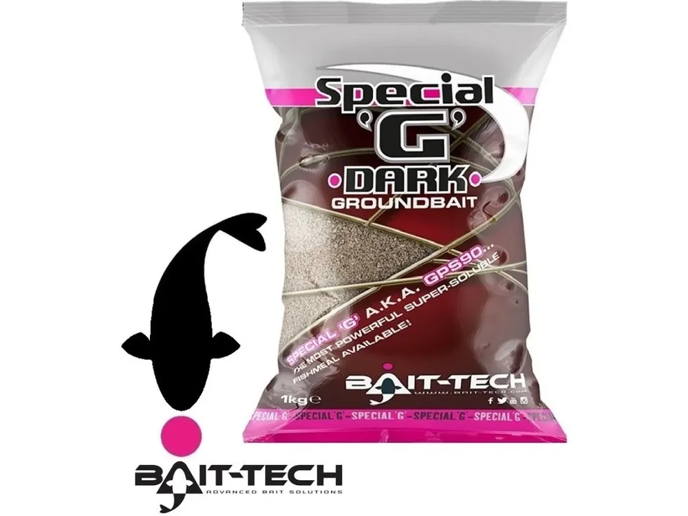 Bait-Tech krmítková směs Special G Dark Groundbait - 1 kg Víkendová Akce