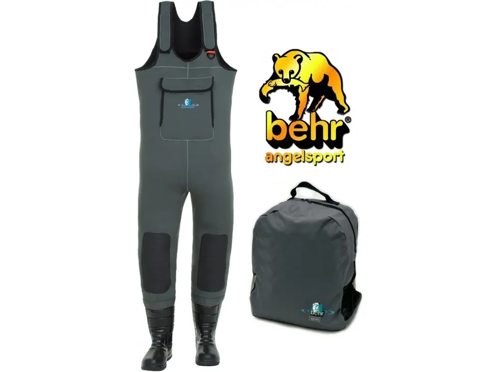 Behr brodící kalhoty Seabehr Titanium Neopren Wathose 5 mm Oblíbený