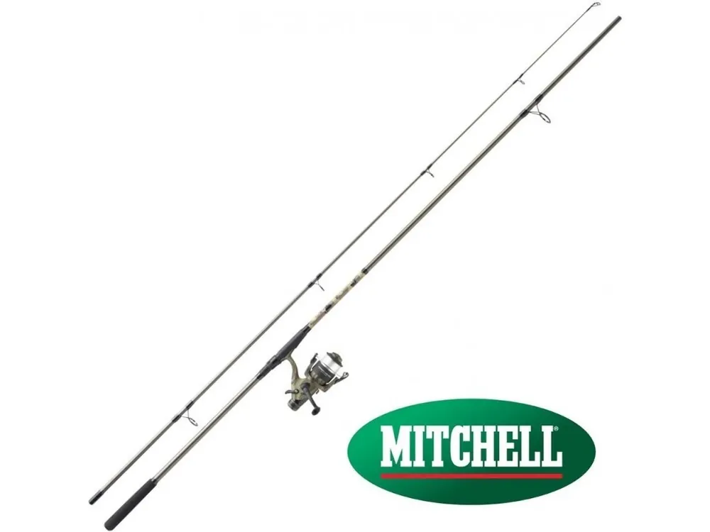 Prut Mitchell Tanager Camo Carp 3,60 m/3 lbs + naviják 60 FS Jen Po Omezenou Doba