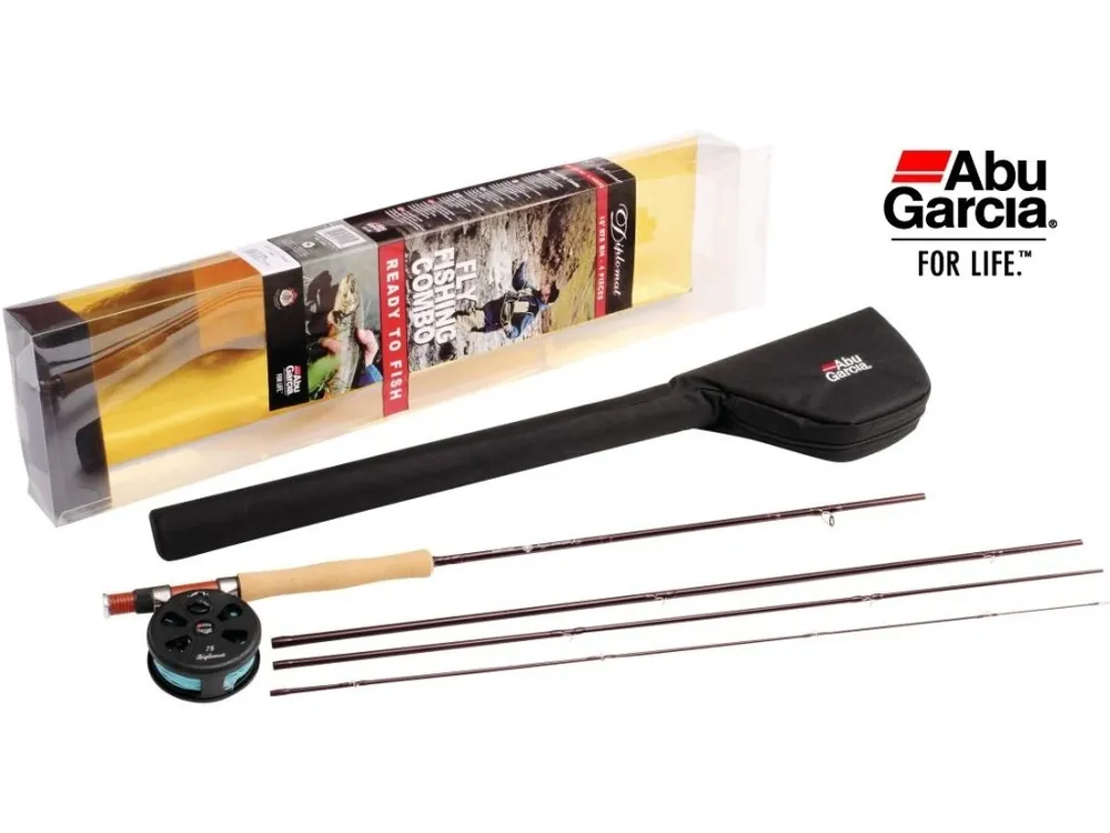 Top Prodej Muškařský set Abu Garcia Diplomat Fly 2,70 m + naviják 7/8 + obal a šňůra