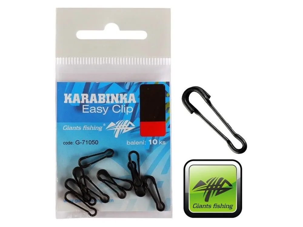 Karabinky Giants Fishing Easy Clip - 10 ks Must-Have