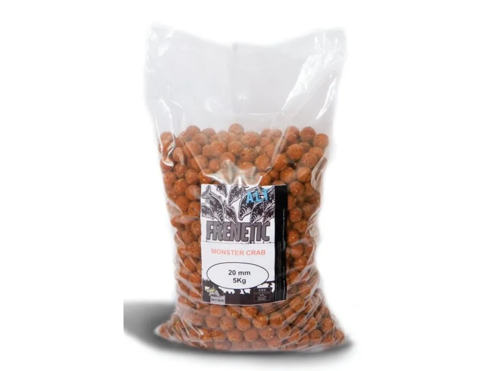 Zlevněný Boilies Carp Only Frenetic A.L.T Monster Crab 5kg
