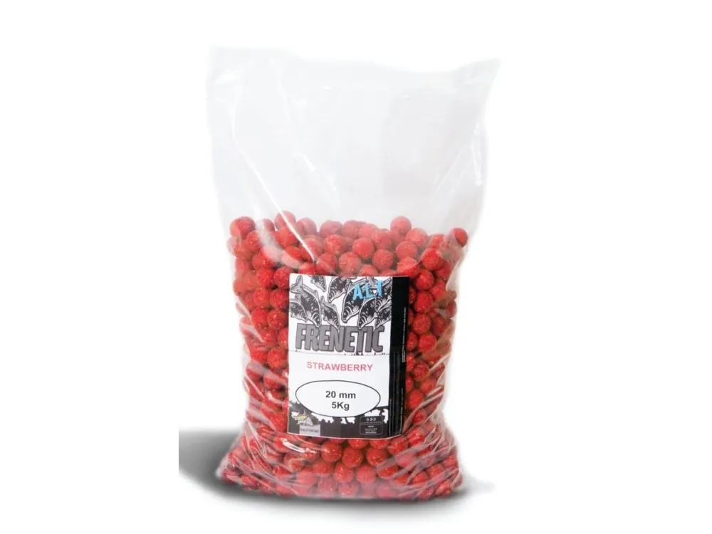Víkendová Akce Boilies Carp Only Frenetic A.L.T Strawberry 5kg