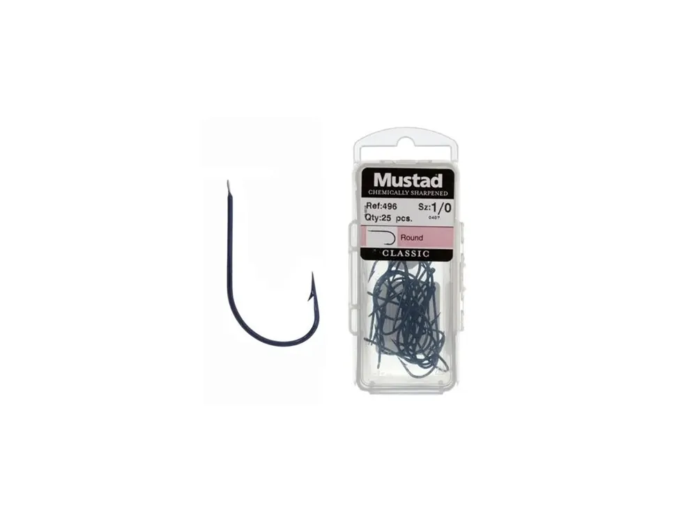 Must-Have Háčky Mustad 496 Soft Bait Hook - 10 ks