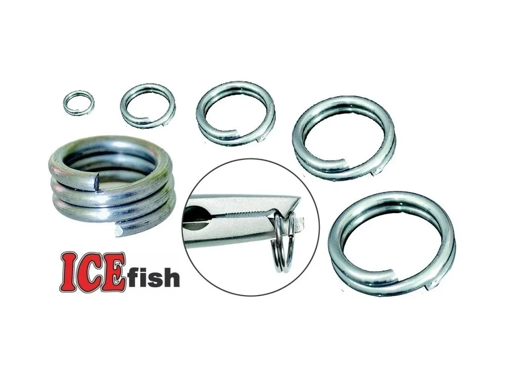 Mořské kroužky ICE Fish 10 ks Cenová Bomba