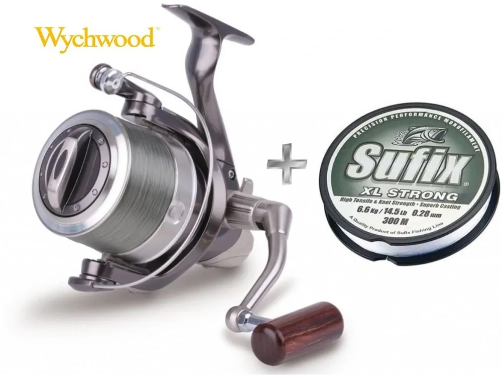 Wychwood naviják Riot Big Pit 65 Reel + vlasec Jen Po Omezenou Doba