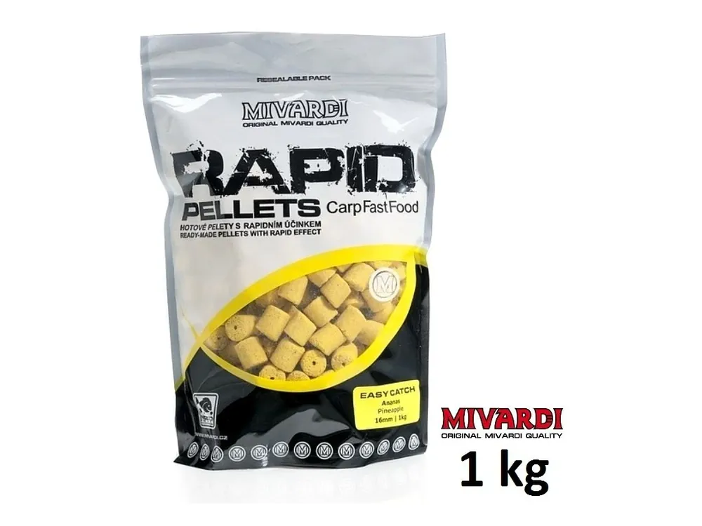 Víkendová Akce Mivardi pelety Rapid Easy Catch Ananas 1 kg