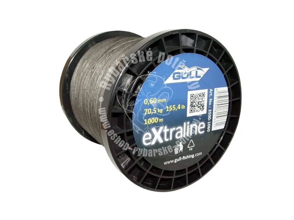 Nejlepší Volba Pletená šnůra GULL eXtraline 0.10mm-0.60mm 1m