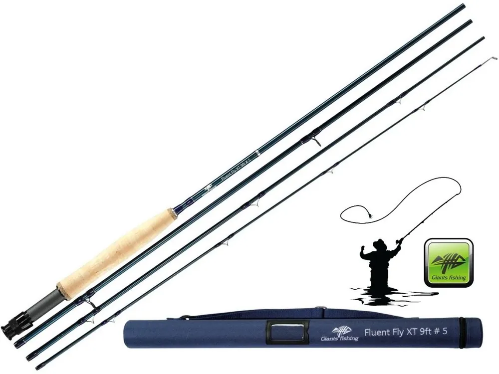 Giants Fishing muškařský prut Fluent Fly XT 8,6ft/ 4 + tubus Ověřený
