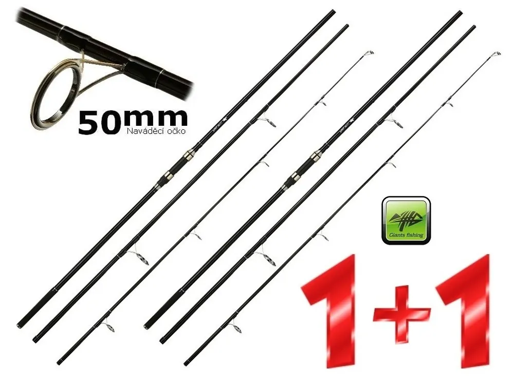 Akce Giants Fishing prut Distant Carp MX 50 12ft/3,00 lb - AKCE 1+1