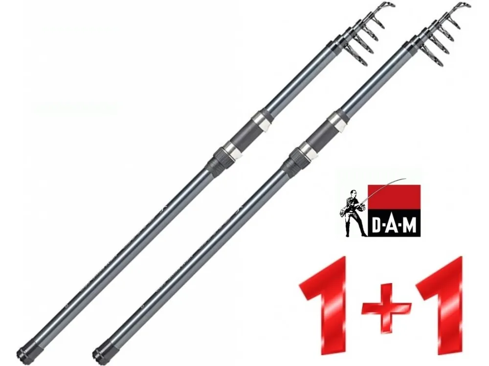 Vysoce Kvalitní Prut DAM Camaro Tele Surf 390 cm/80-150 g - AKCE 1+1