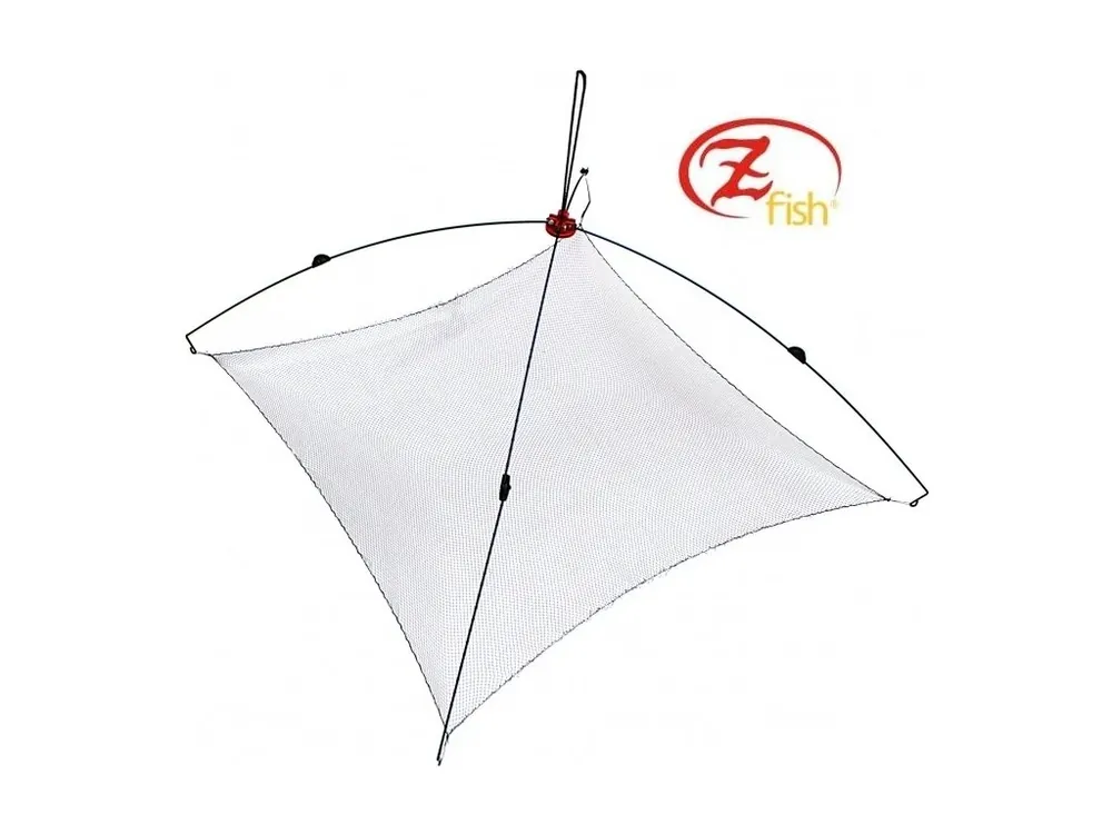 Zfish rybářský čeřen Drop Net 100 x 100 cm Dokud Zásoby Vydrží