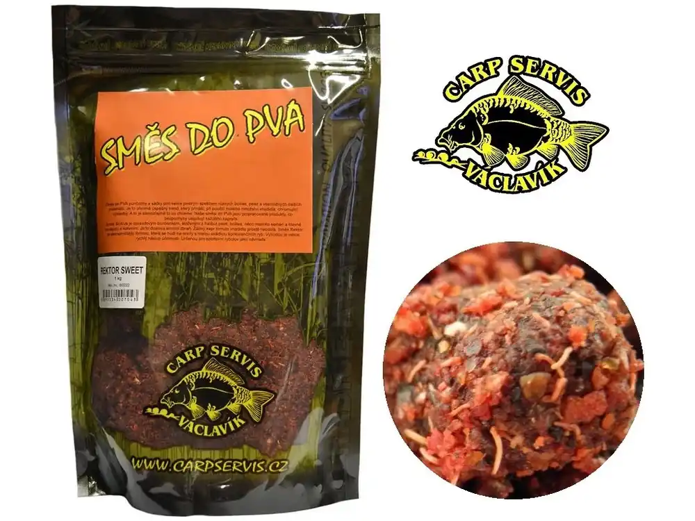 Carp Servis Václavík směs do PVA Rektor Meat 1 kg Nejprodávanější